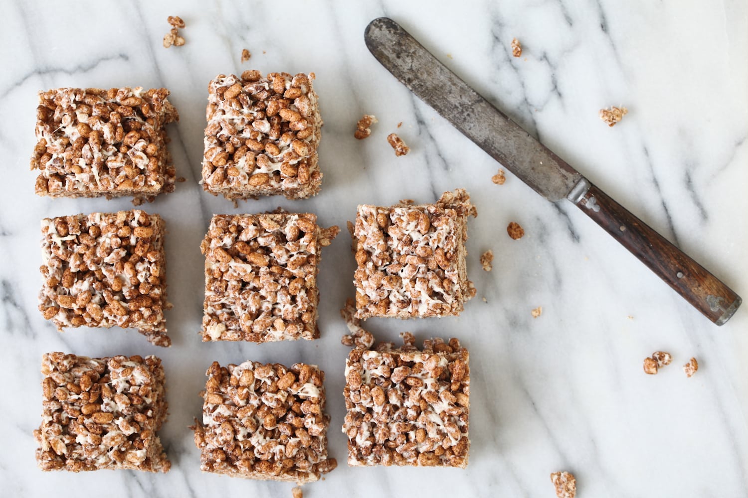 Peppermint Sprouted Brown Rice Cacao Crispy Treats - Recipe