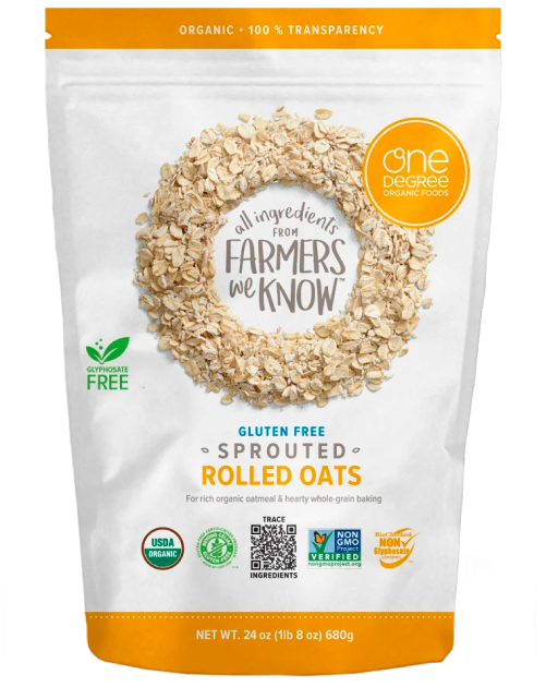 Organic Sprouted Rolled Oats