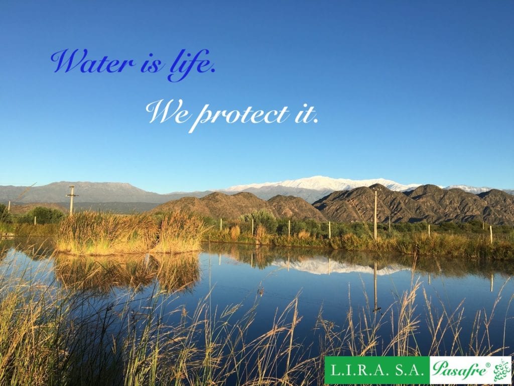 Water is life. Familia Frezzi – Pasafre takes water sustainability seriously on their farms.