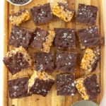 Chocolate Peanut Butter Rice Krispie Treats