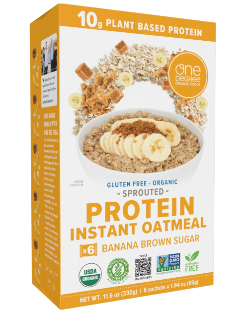 Banana Brown Sugar Protein Oatmeal