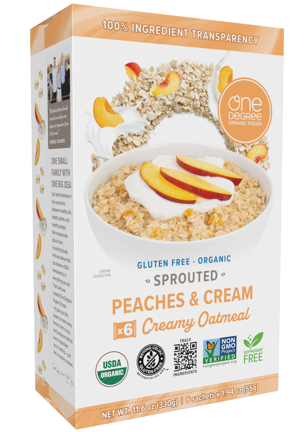Peaches & Cream Oatmeal