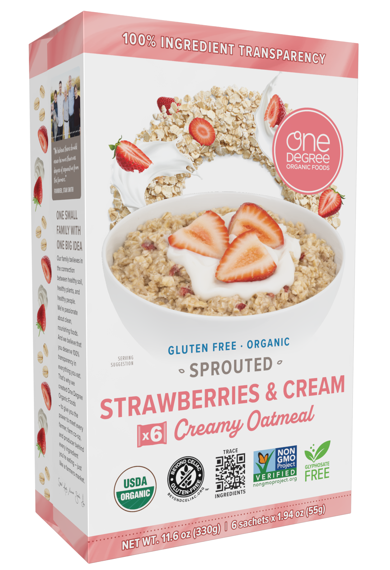 Strawberries & Cream Oatmeal